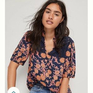 Anthropologie Porridge Trudy Lace Blouse, size S, NWT